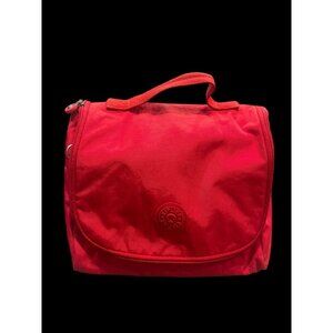 Kipling Insulated Lunch Bag Bright Red Medium Sized *NO SHOULDER STRAPS*‎